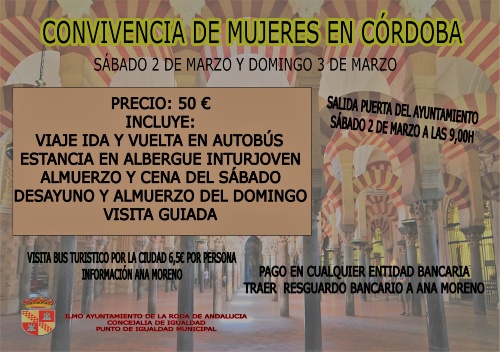 1. Cartel viaje de convivencia a Córdoba