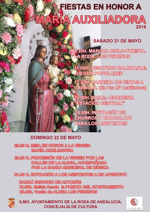 Fiestas en honor a María Auxiliadora