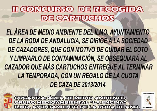 II CONCURSO RECOGIDA DE CARTUCHOS