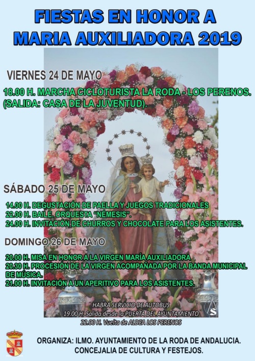 1. Fiestas en Honor a María Auxiliadora 2019