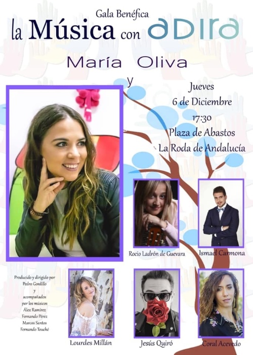 1. Gala benéfica de ADIRA con María Oliva