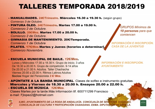 1. Talleres temporada 2018-2019