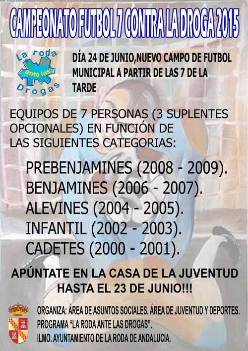 FUTBITO CONTRA LA DROGA 2015
