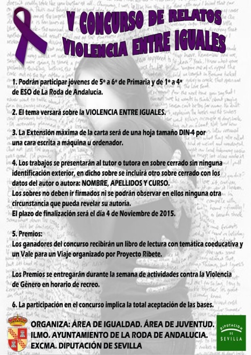 V Concurso de Relatos. Violencia entre Iguales. 2015